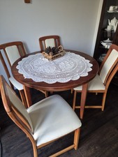 Dining Table with Four Chairs