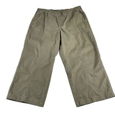 Land's End Army Green High