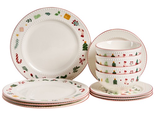Set dinnerware saffron - of,