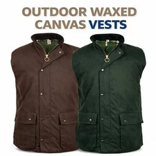 New Mens Wax Quilted