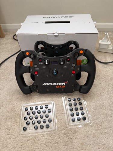 Fanatec mclaren gt3 wheel - fanatec,