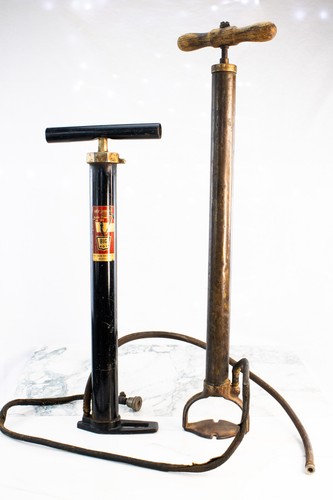 Vintage floor air pumps - floor,