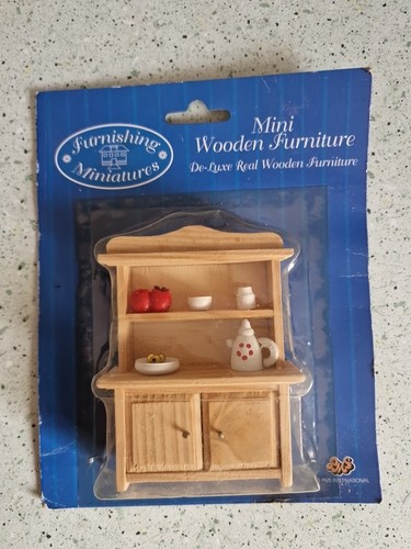 Dolls house vintage wooden - vintage,