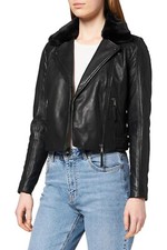 Naf Naf women's leather jacket
