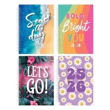 2025-26 A5 Academic Diary Mid