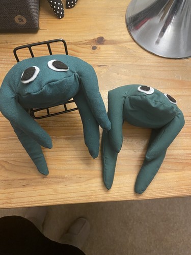 Hand made frog filled - filled, with