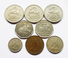 CYPRUS LOT X 8: 100 MILS 1974