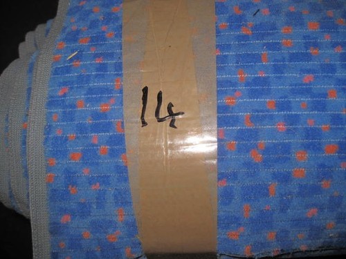 Moquette fabric bus seat - ,