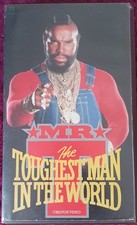 MR. T - THE TOUGHEST MAN IN THE WORLD Betamax CBS/FOX Video pre cert rental