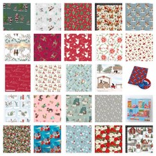 End of Rolls Christmas Fabric
