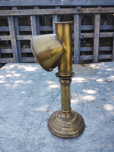 Antique brass student - student, lamp
