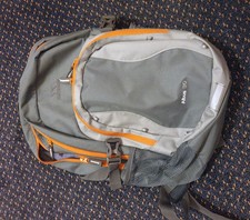 Trespass Albus 30 Litre Backpack Rucksack. Grey and Orange