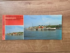 Paddle Steamer WAVERLEY - Early 1970s - Sailing Around Great Britain - Postcards