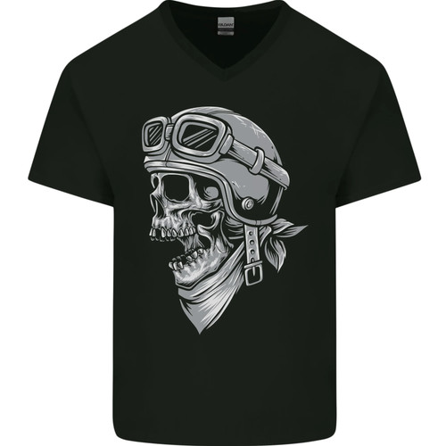 Biker outlaw skull - skull, motorbike