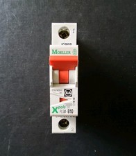 Moeller Xpole B10 10A PLS6-B10 Curve B Single Pole MCB Circuit Breaker 10 Amp