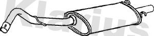 Rear muffler fits ford - rear,