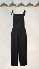 Ex Women’s Culotte Dungarees in Black