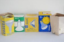 Job lot of vintage/retro specialist spot/reflector bulbs