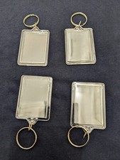 4 x Blank Keyring Acrylic