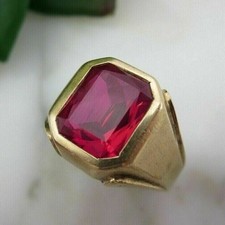 Red ruby radiant - 4, ct