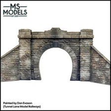 Single track stone tunnel - stone,