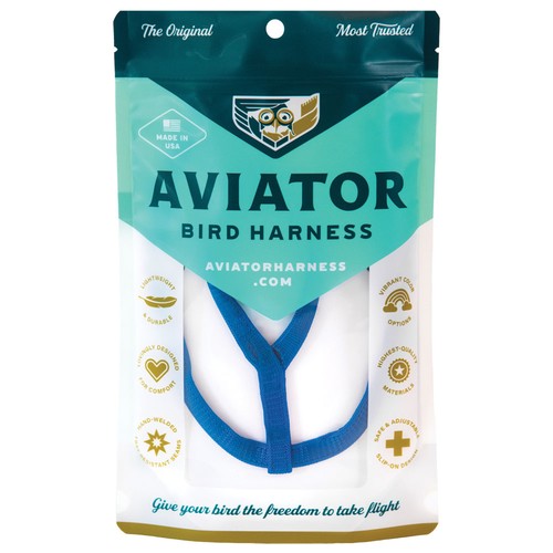 The aviator parrot harness - aviator,