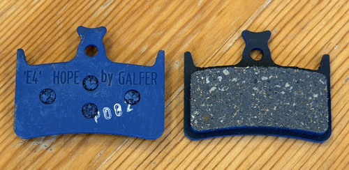 Hope blue brake pads - blue,