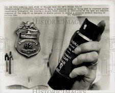 1967 Press Photo Police