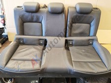 Vauxhall Astra K MK7 15-21 Complete Rear Seats Black Leather Hatchback HEATED
