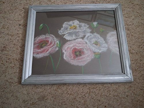 Original pastel picture - picture, of