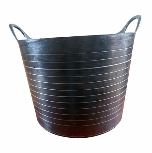 26lflexi tub black plastic - tub,