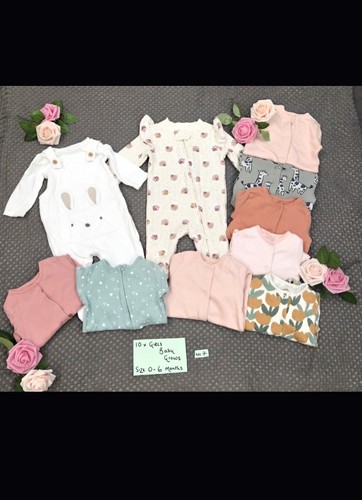 Baby girls clothes - bundle, 0-6