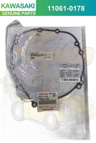 Kawasaki clutch cover - cover, gasket