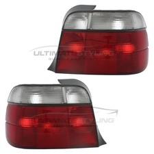 BMW 3 Series Rear Light E36 1994-2001 Compact Tail Lamp Lens Pair Left & Right