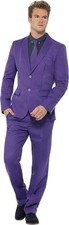 Smiffys Purple Suit, M - Size