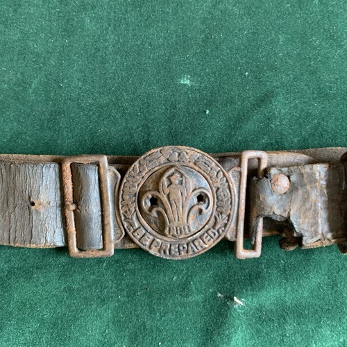 Boy scouts vintage leather - boy,