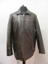 VINTAGE REDSKINS LEATHER JACKET SIZE XXL, ACE PATINA