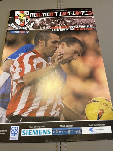 Lincoln city chesterfield - city, fc
