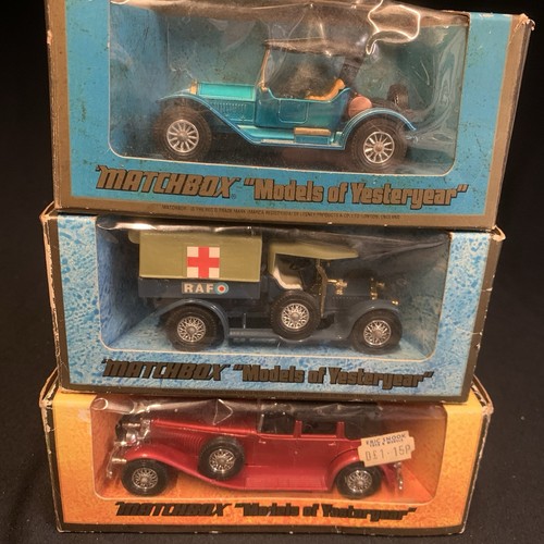 Matchbox models yesteryear - of,