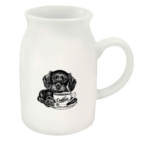 300ml wire haired dachshund - 300ml, 'wire