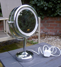 BOOTS NO.7 MIRROR MAGNIFYING MAKE-UP MIRROR BEAUTY MIRROR DRESSING TABLE LAMP