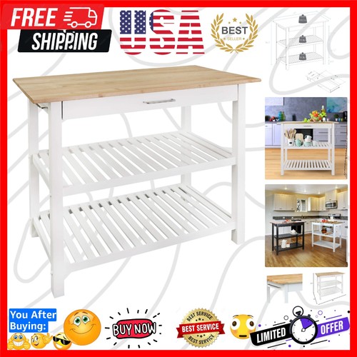 Kitchen island with solid - kitchen,
