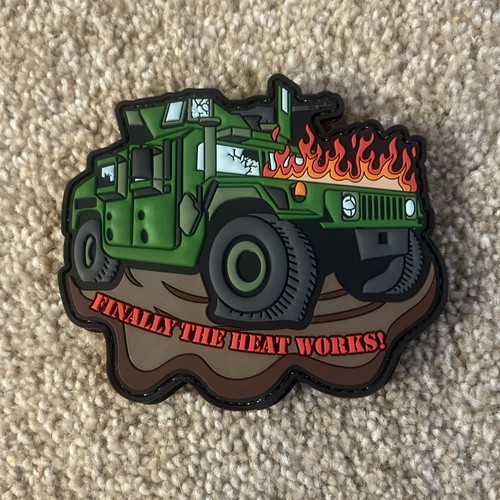 Humvee pvc velcr0 patch - patch, hmmwv