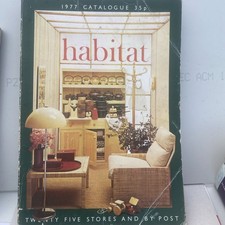 Rare Vintage 1977 Habitat Catalogue  Home Furniture Terrance Conran. Collectable