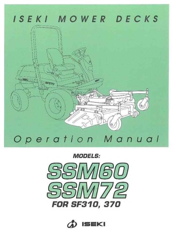 Iseki mower deck - iseki,