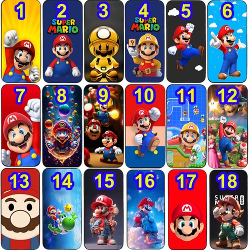 Super mario tpu back - mario, case