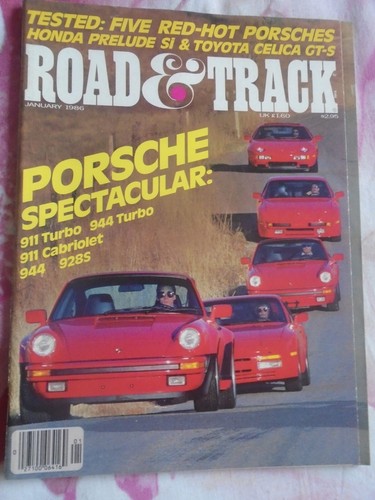 Road track jan - road, 1986
