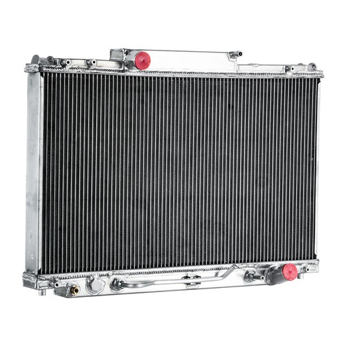 Row aluminum radiator - aluminum, for