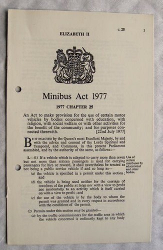 1977 act parliament - act,