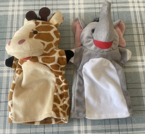 Hand puppets elephant - 2, &